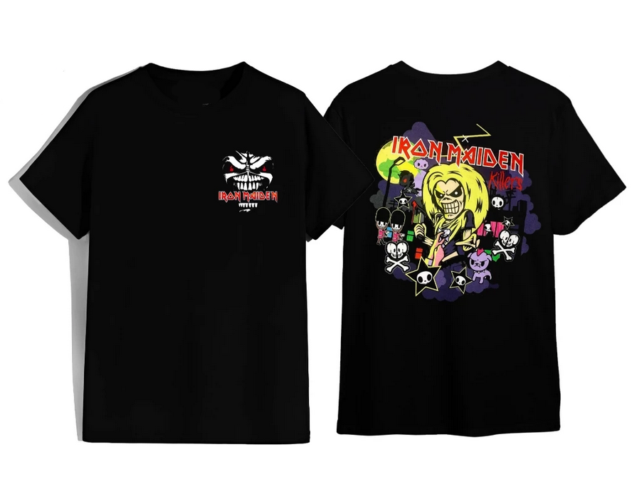 Iron Maiden Unisex T-Shirt, Unisex Rock Band T-Shirt
