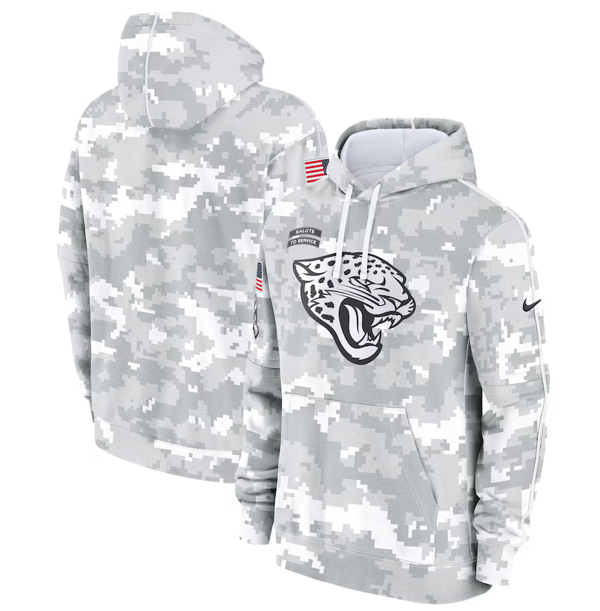 Military Camo Hoodies – Jaguars Salute to Service