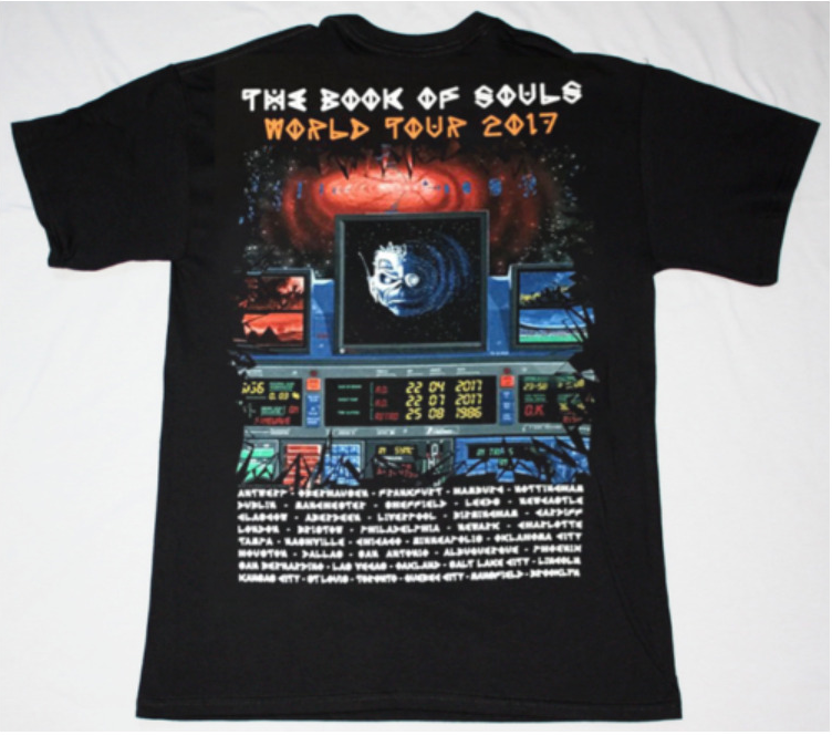 (2 sides) Iron Maiden Killers x Wasted Years Graphic Tee – Event Edition T-Shirt