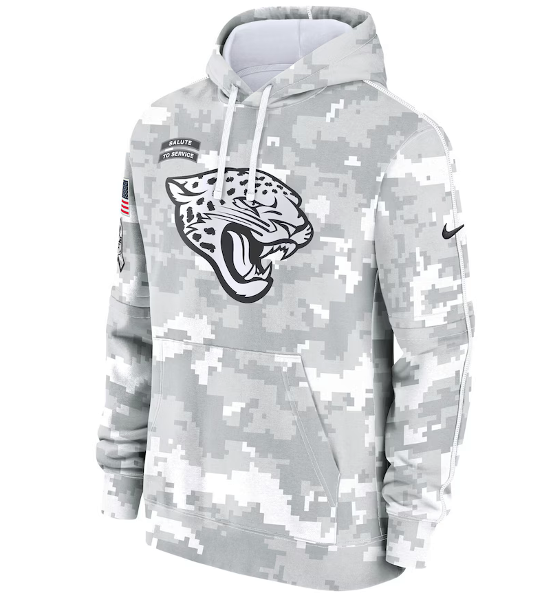 Military Camo Hoodies – Jaguars Salute to Service