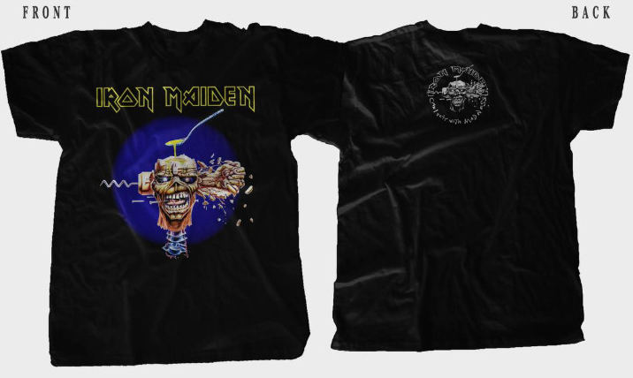 Iron Maiden “Can I Play with Madness” T-Shirt – Classic English Heavy Metal Band Tee