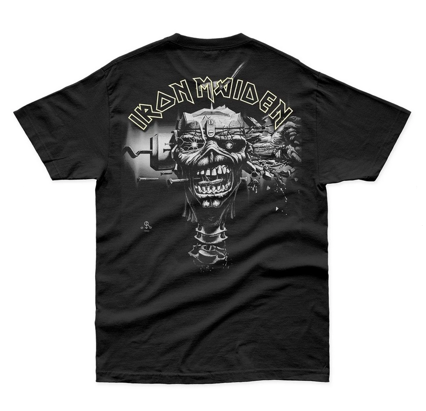 Iron Maiden Madness Tee – Screaming Eddie in a Psychotic Breakdown