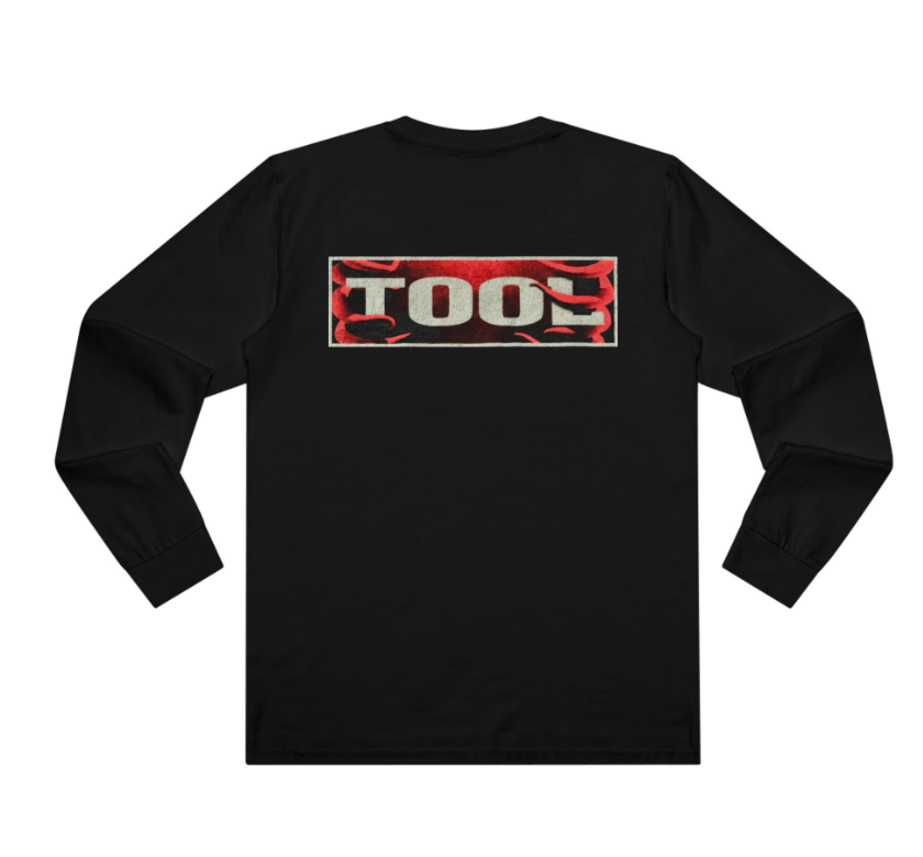 (2 sides)Tool Enigma Long Sleeve – Blue Radiance Double Sided