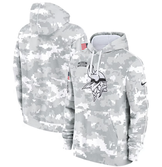 NFL Minnesota Vikings Military Style Digital Camo  Hoodies