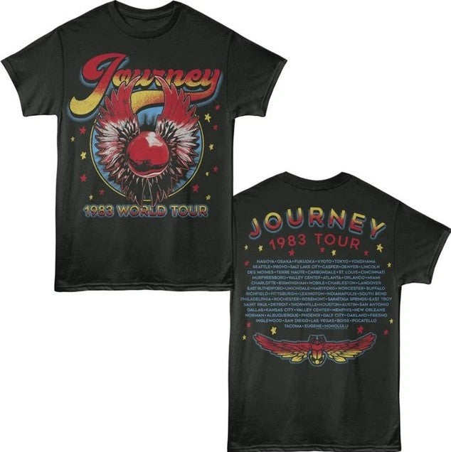 Journey 1983 World Tour Concert T-shirt