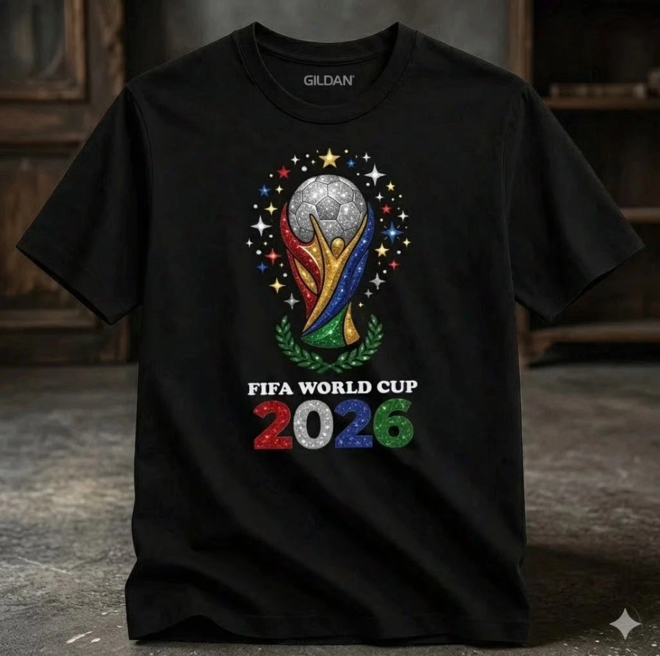 World Cup 2026 USA Soccer Fan Graphic T-Shirt, Unisex Football Supporter Tee
