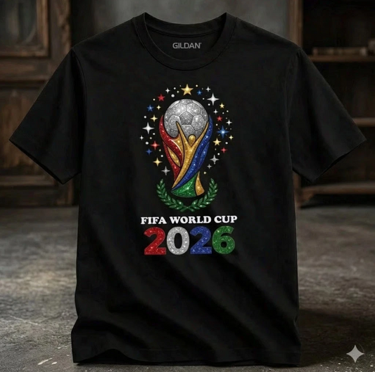 World Cup 2026 USA Soccer Fan Graphic T-Shirt, Unisex Football Supporter Tee