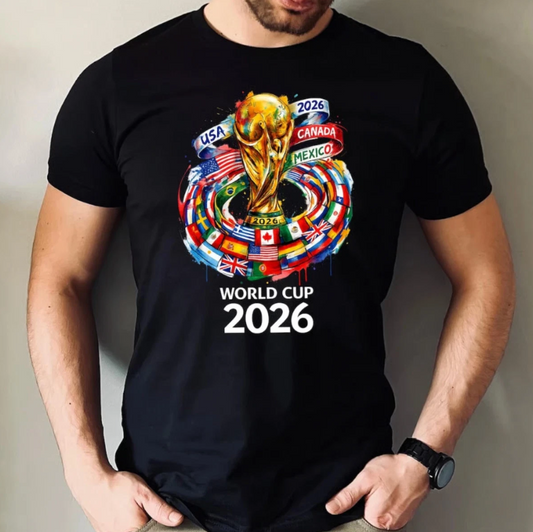 World Cup 2026 football fan shirts: USA, Canada, Mexico
