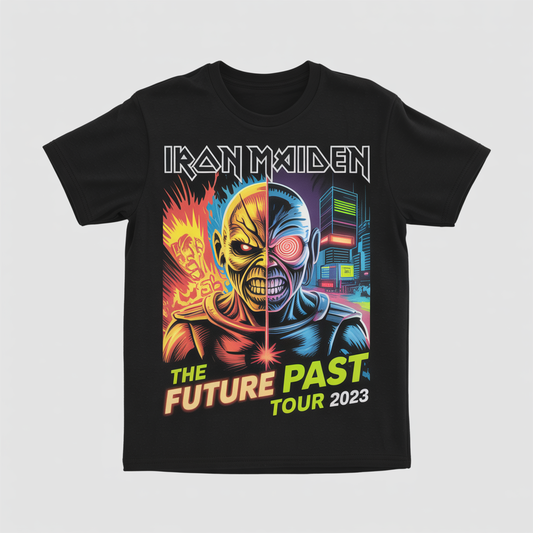 Cool Retro Graphic T-SHIRT BACK TO THE PAST Cartoon Print Unisex Streetwear All Size