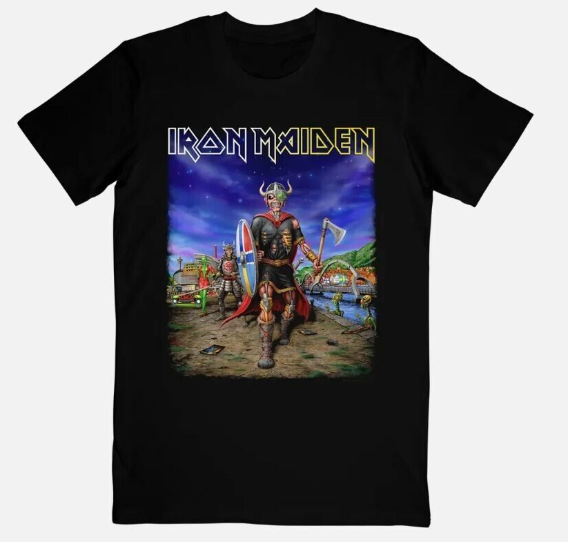 Iron Maiden 2023 Nordic Dates Tee – The Future Past World Tour Shirt