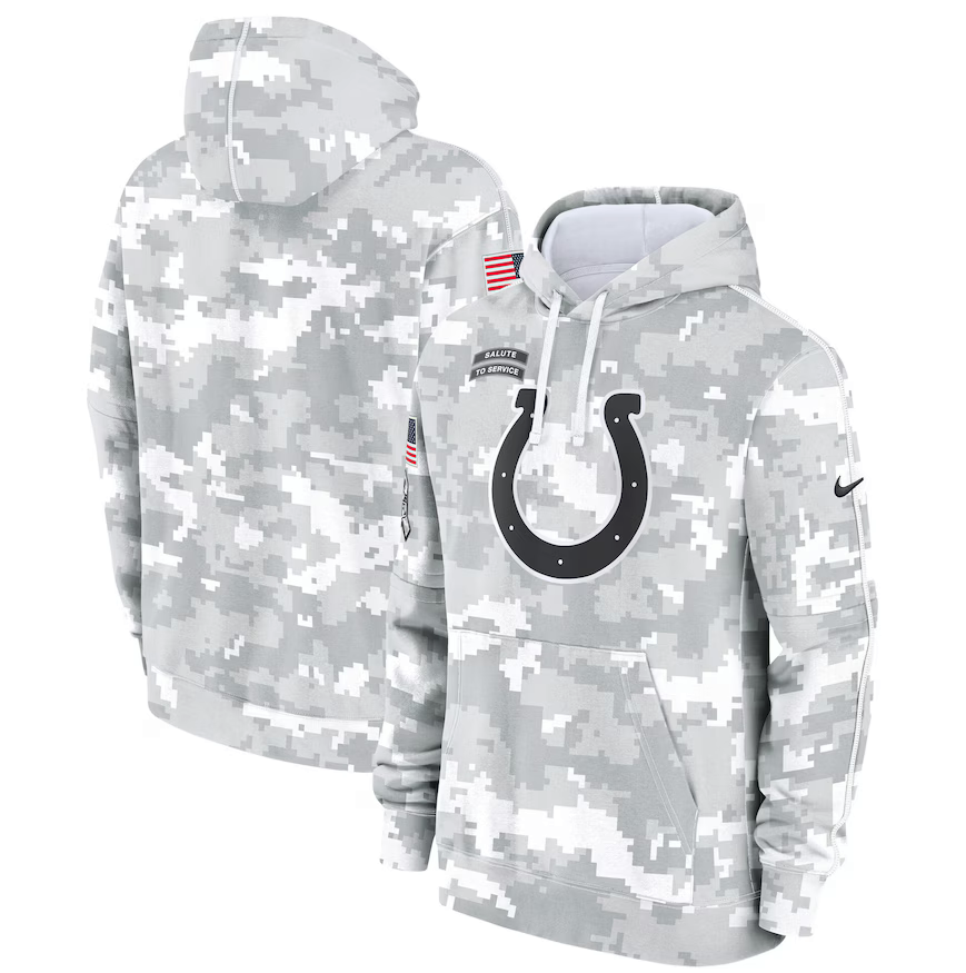 NFL Indianapolis Colts Military Style Digital Camo Hoodies