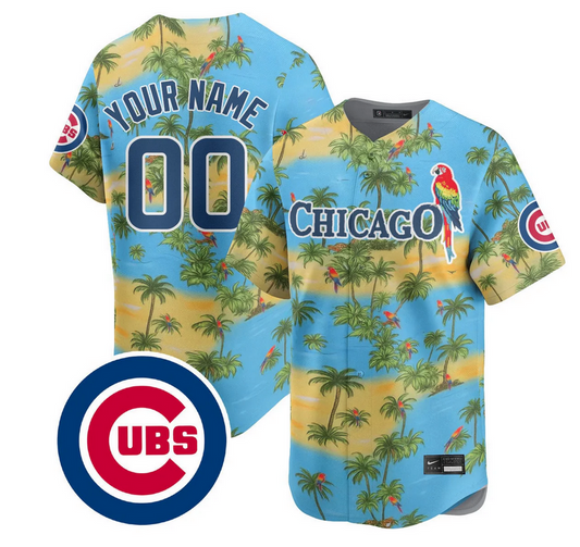 Chicago Cubs Summer 2025 Custom Jersey - Stitched