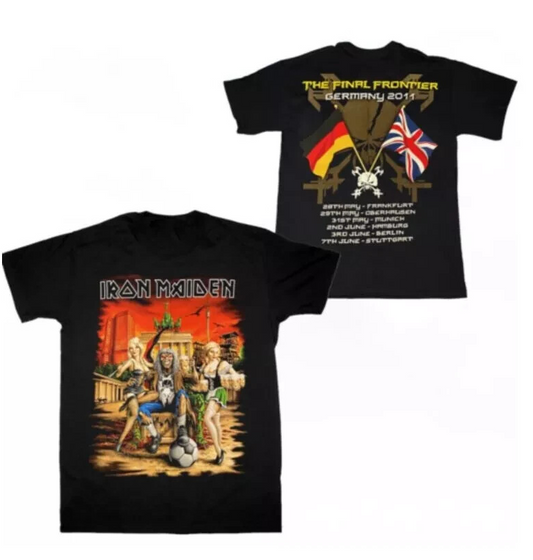 Iron Maiden Germany 2011 Tour Event T-Shirt