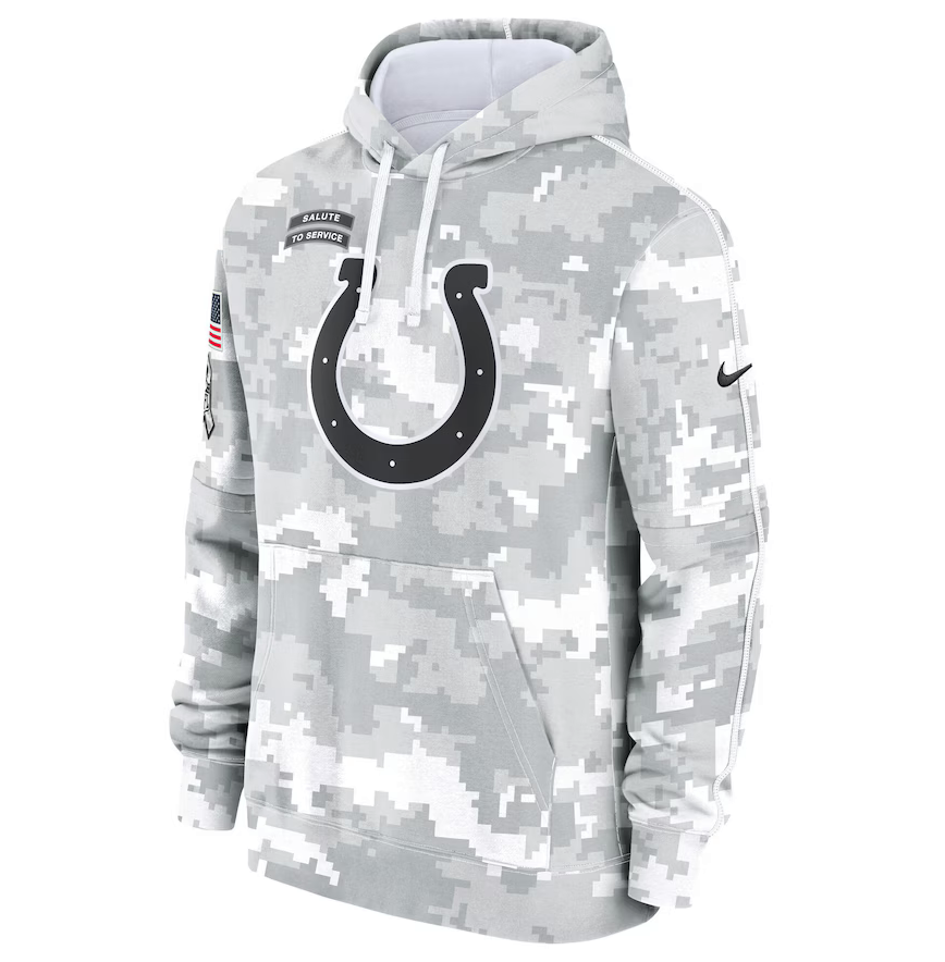 NFL Indianapolis Colts Military Style Digital Camo Hoodies