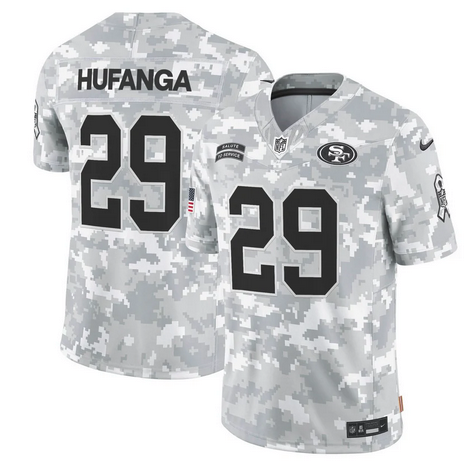 49ers 2024 Salute to Service Vapor Limited Jersey - All stitched
