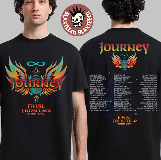 Journey Final Frontier Tour 2026 Merch T-Shirt