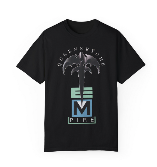 Rare Queensryche Metal Tee – 1991 World Tour Shirt – Unisex Rock Fan M