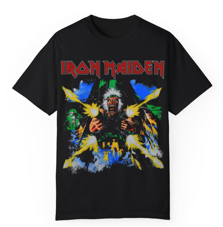 Iron Maiden No Prayer On The Road Tour T-Shirt – Two-Sided