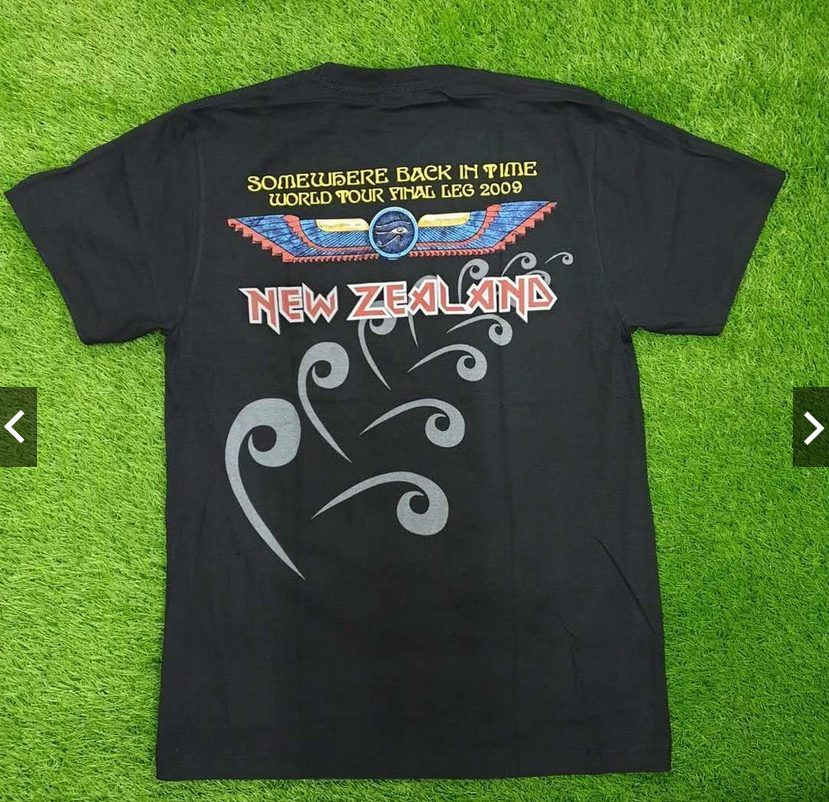 Iron Maiden Somewhere Back in Time New Zealand World Tour Final Leg 2009
