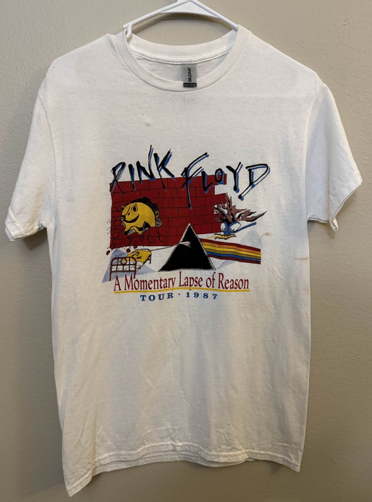 Vintage 1987 Pink Floyd A Momentary Lapse Of Reason World Tour T-Shirt