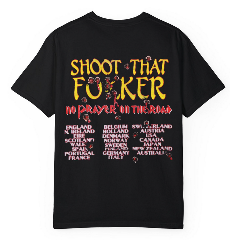 Iron Maiden No Prayer On The Road Tour T-Shirt – Two-Sided