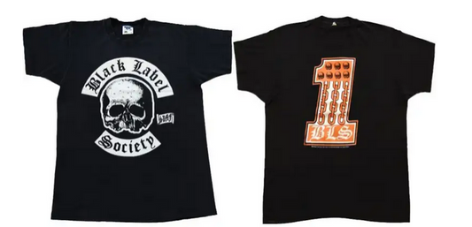 Black Label Society 90s T Shirt – Harley Davidson