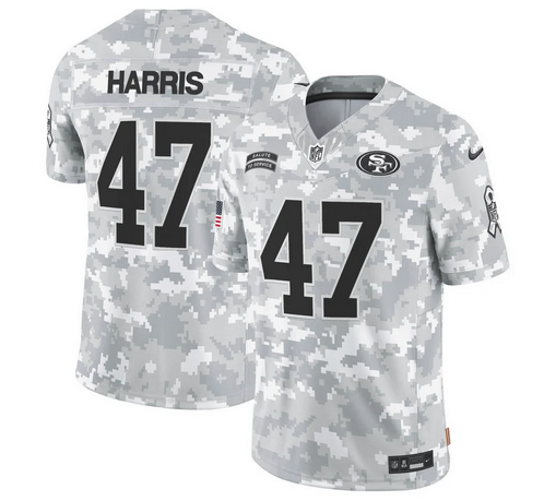 49ers 2024 Salute to Service Vapor Limited Jersey - All stitched