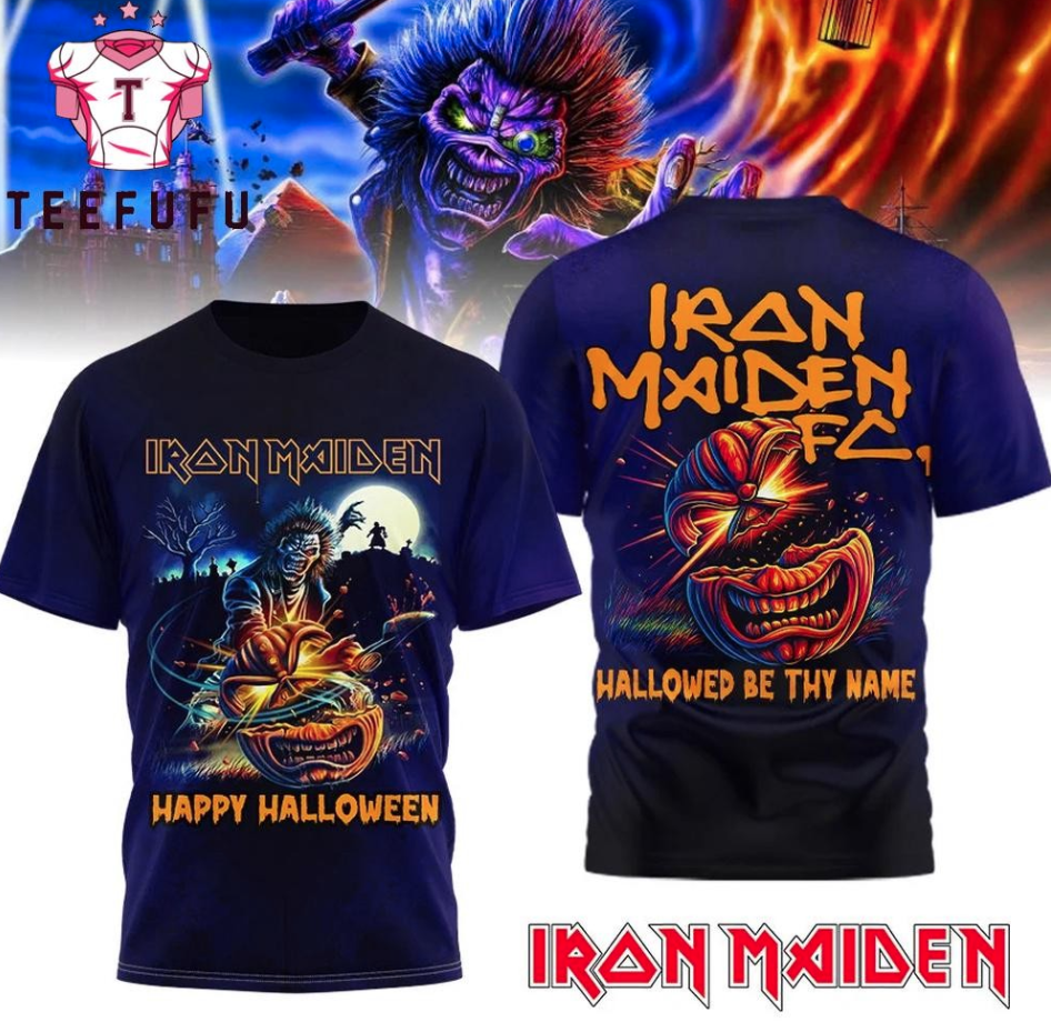 Iron Maiden 2026 Halloween 3D Shirt