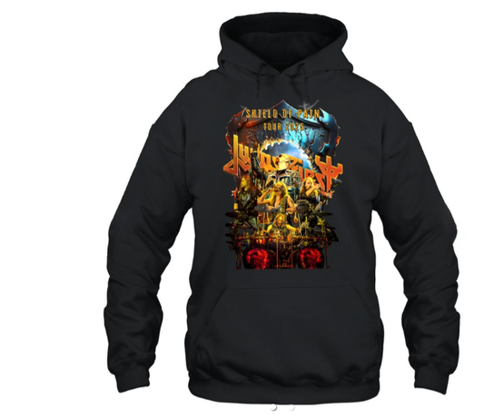 (2 sided) Judas Priest Hoodie Of Pain Tour 2025