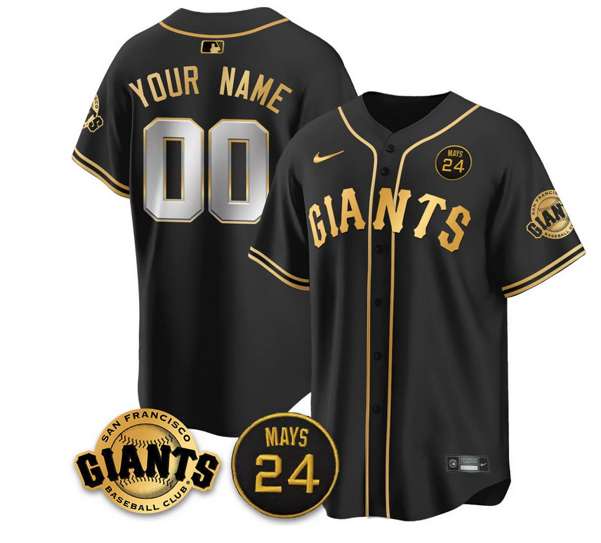 Custom San Francisco Giants 2025 Limited Jersey - All Stitched