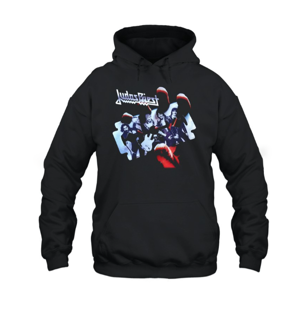 Judas Priest Hoodie (2 sided )– Heavy Metal Band Merch | Vintage Rock Sweatshirt