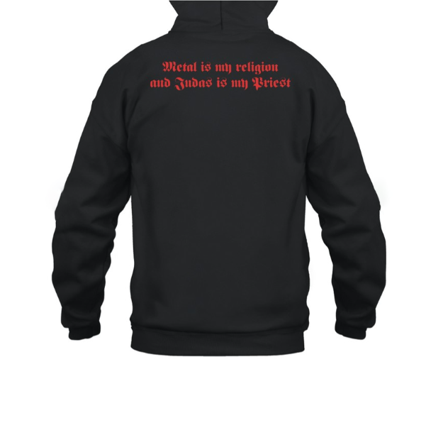 Judas Priest Hoodie (2 sided )– Heavy Metal Band Merch | Vintage Rock Sweatshirt