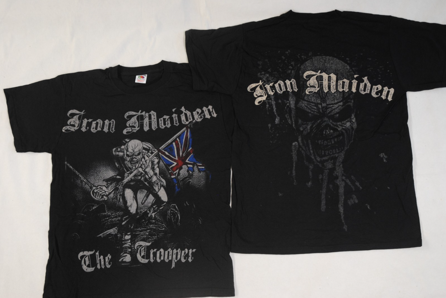 Iron Maiden Vintage 2011 T-Shirt – The Trooper Sketched Official Band Tee
