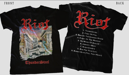 Riot Thundersteel T Shirt – DTG/DTF Printed