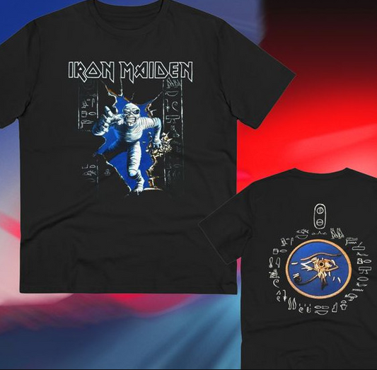 Iron Maiden Powerslave 2007 Tour T-Shirt – Official Band Tee