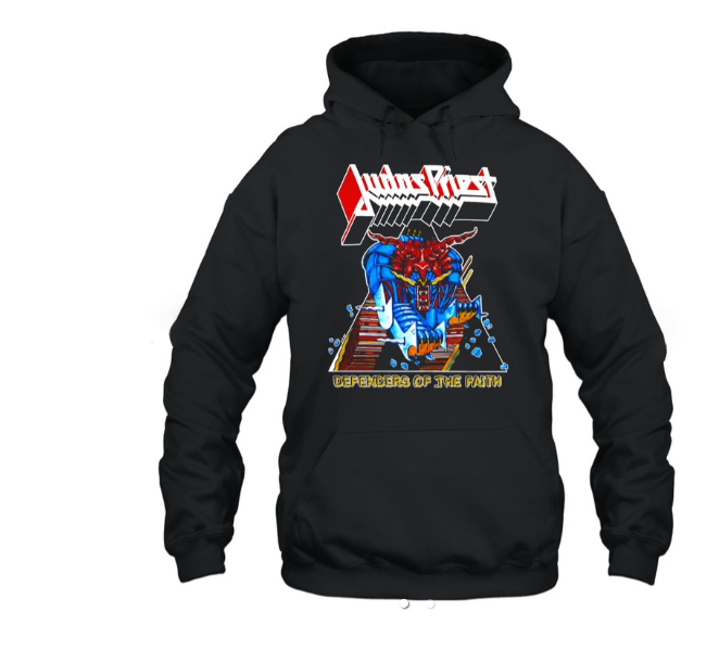 Judas Priest Hoodie 2 sided Defenders Tour 1984