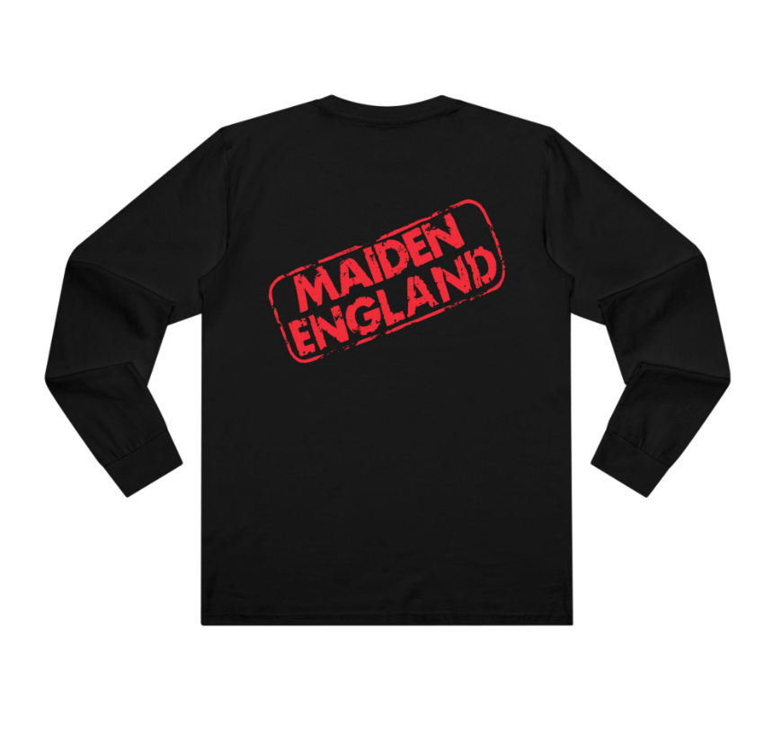 Maiden England 1988–89 Tour Tee – Iron Maiden Vintage Concert Long Sleeve Double Sided