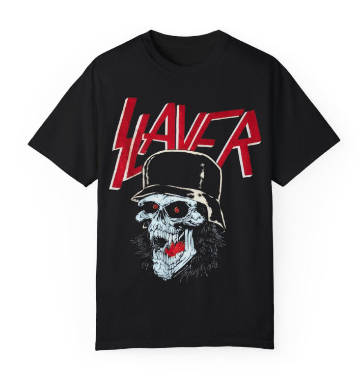 Slayer Shirt – Double Sided Wehrmacht Slaytanic Tour Meta