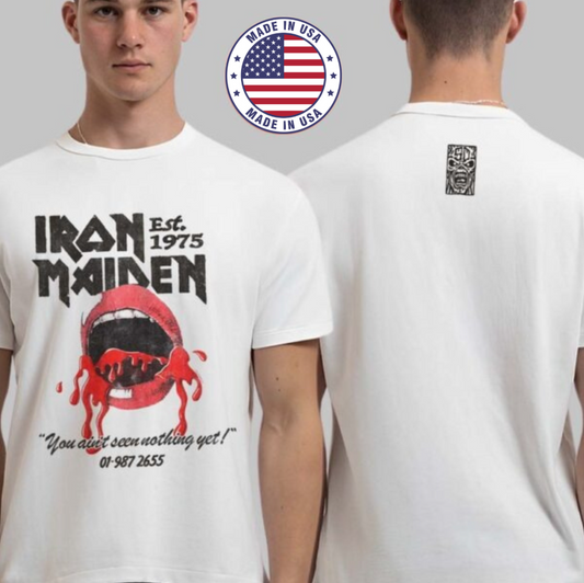 Iron Maiden1 Est 1975 You Aint Seen Nothing Yet FC Exclusive T-Shirt Unisex