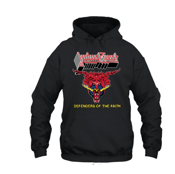 (2 sided) Judas Priest hoodie Defenders Of The Faith