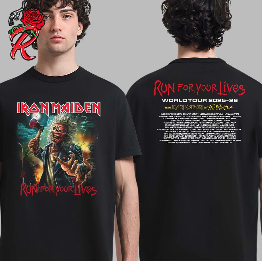 Iron Maiden Run For Your Lives World Tour 2025 26 From Iron Maiden