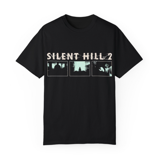 Silent Hill 2 T-Shirt – Retro Double Sided Horror Gaming