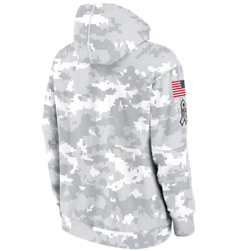 Texans Salute Edition Camo Pullover Hoodies