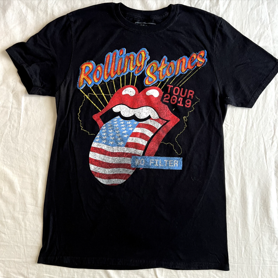 The Rolling Stones Tour 2019 No Filter T-Shirt Concert Band Tee Size Adult