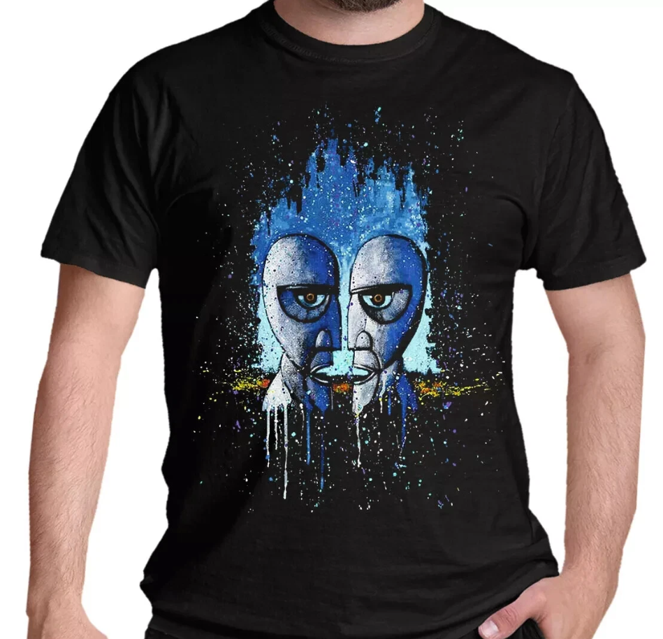 Pink Floyd Animals Tour Splatter Print T-Shirt Stephen Fishwick Collection