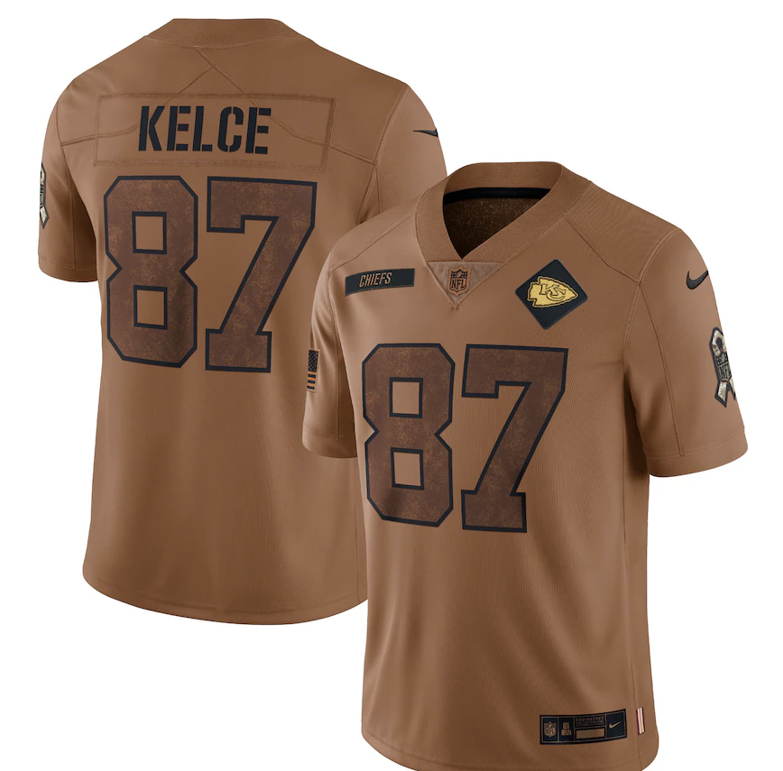 Kansas City Chiefs #87 Travis Kelce Vapor Limited Jersey
