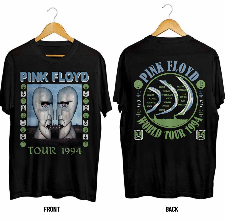 Pink Floyd Dark Side of the Moon 1973 Vintage Rock Band T-Shirt