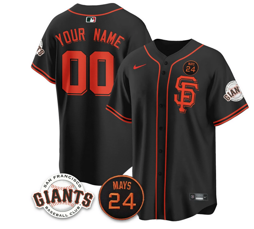 Custom San Francisco Giants 2025 Limited Jersey - All Stitched