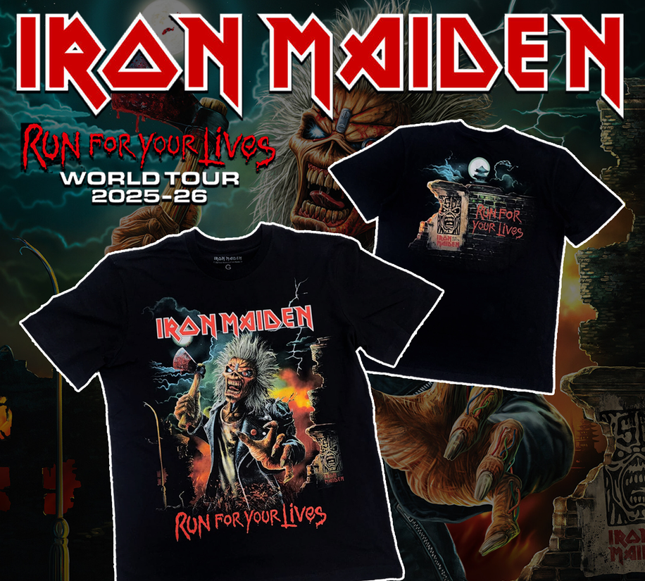 Camiseta oficial e Licenciada Run For Your Lives World Tour