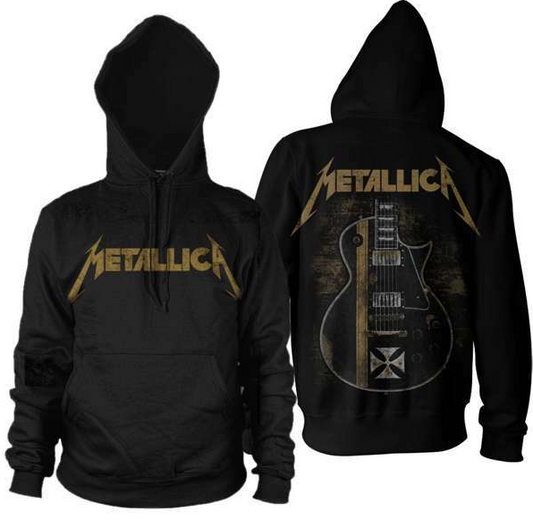 (2 sided)metallica hoodie Rock Hoodie Hetfield Iron Cross